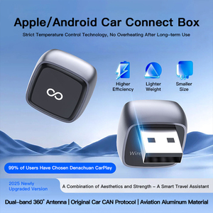 Uniean Nhà Máy Mini 2-Trong-1 Carplay <span class=keywords><strong>Android</strong></span> Tự Động Adapter Nhỏ USB Loại C <span class=keywords><strong>Dongle</strong></span> Không Dây Carplay Chuyển Đổi Cho iPhone <span class=keywords><strong>Android</strong></span> - Product Image 4