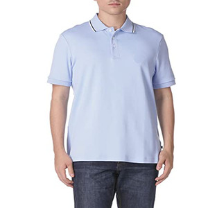 Polos à blocs de couleurs pour hommes, demi-manches, polo à boutons classique personnalisé pour hommes, à la mode, vente en gros - Product Image 6