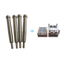 Venta directa de fábrica Soporte de molde de inyección de plástico Máquina de moldeo por inyección de paso circular de doble eyector de correa dura completa