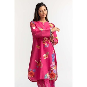 Ensemble chemise et pantalon en tissu Dobby imprimé numériquement pour un usage quotidien, modèle IPS-24-19 - Product Image 1