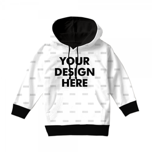 TOPWL443837 Unisex Loose Woven <b>Extra</b> <b>Large</b> Neck Hoodie Custom Graphic Embroidered Logo 100% Cotton Solid Eco-Friendly Streetwear - Product Image 1