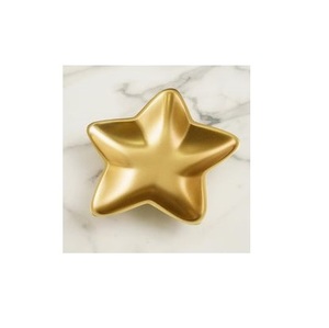 High Quality Handmade Aluminum <b>Serving</b> <b>Trays</b> with Handles Customized <b>Gold</b>-Finished <b>Tray</b> - Product Image 3