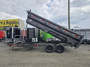 Used MAXX-D <b>Trailers</b> 7×16 17.5K DTX Dump <b>Trailer</b> is built for heavy-duty performance, durability, and efficient operations - Product Image 4