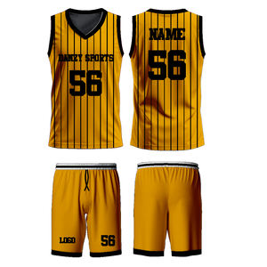 ชุดบาสเก็ตบอลฤดูร้อนแบบระบายอากาศได้ดี ไซส์พลัส ออกแบบเองได้ ชุดยูนิฟอร์มแบบกลับด้านได้ สำหรับผู้ชายและผู้หญิง ป้องกันแบคทีเรีย - Product Image 6