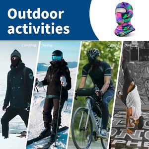 Pasamontañas de Ciclismo con Logotipo de Empresa, Pasamontañas Deportivo para Motociclistas, Pasamontañas Cálido para Adultos, Transpirable para Esquí al Aire Libre - Product Image 2