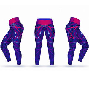 Leggings de Yoga para Mujer, Talla Grande, Ecológicos, Transpirables, Ligeros, de Spandex, a la Moda, Cintura Alta, para Entrenamiento y Gimnasio - Product Image 1