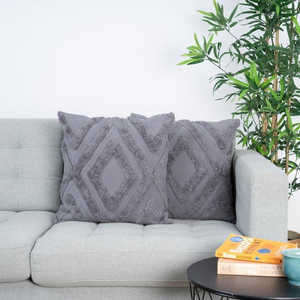 MORE Boho Tufted Cotton Cushion and Pillows with Tassels for Home Use in Bedroom Living Room or Hotel Sofa - Product Image 2