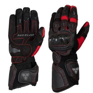 High Protection Hard Knuckle Motorbike Racing Long Leather <b>Gloves</b> Motorbike <b>Gloves</b> - Product Image 1