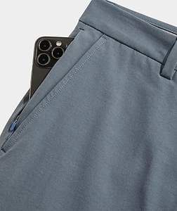 Pantalon habillé personnalisé confortable de haute qualité pour hommes pantalons décontractés de survêtement d'été pantalons pour hommes lavé blanc coupe unie respirant - Product Image 4