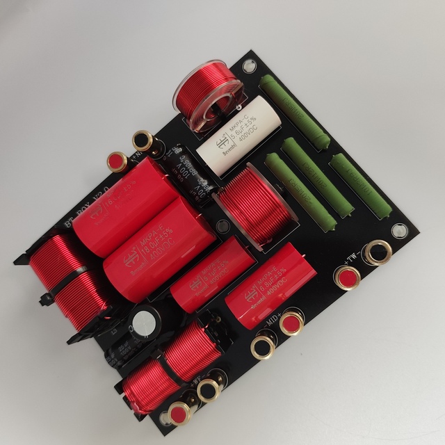 With Bevenbi High Audio Quality Acoustic Sound Engineering Passive Components 3 Way Crossover 3 Way Hifi Crossover 3 Way Audio