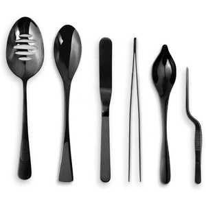 Pinzas de comida de Chef de acero inoxidable aptas para lavavajillas, herramientas de cocina de Metal fabricadas en Pakistán - Product Image 1