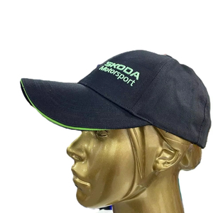 Gorras deportivas de algodón Argyle personalizables de alta calidad bordado 3D tela impermeable adultos Puff Logotipo de goma uso diario hecho India - Product Image 1