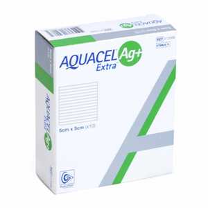 แผ่นปิดแผลซิลเวอร์ เอ็นแฮนซ์ แอคเควเซล เอจ+ เอ็กซ์ตร้า ขนาดต่างๆ ตั้งแต่ 5x5 ถึง 20x30 ซม. สำหรับการดูแลแผลขั้นสูง แพ็ค 5 & 10 ชิ้น - Product Image 2