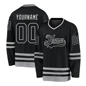 Jersey de Hockey sobre Hielo Unisex Personalizado con Impresión Digital, 100% Poliéster, Transpirable, de Secado Rápido, Ligero, MOQ Bajo, Colorido, para Equipos - Product Image 3