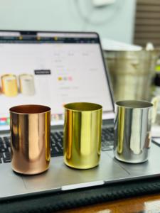 Living Room Candle <b>Wax</b> Jar <b>Wax</b> <b>Pot</b> Tabletop Steel Best Handmade Gifts Decorative Metal Made in India Home Decoration Silver Bowl - Product Image 5