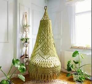 Macrame Patio Double <b>Swing</b>,Patio <b>Swing</b>,Macrame <b>Swing</b> Best Selling Macrame Hammock Chair Macrame <b>Round</b> <b>Swing</b> - Product Image 2