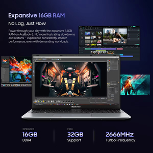 Blackview ACEBOOK 6 <strong>15.6</strong>-Inch FHD+ <strong>Notebook</strong> Intel Twin Lake N150 16GB 5000mAh 13th Gen SSD AMD New Home System IPS <strong>Laptop</strong> - Product Image 3