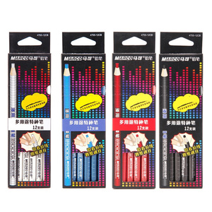 <span class=keywords><strong>Crayon</strong></span> graphite multi-usage Dermatograph Marco 4700, 12/boîte, 4 couleurs, pointe de 4 mm, stylo à décoller pour verre, porcelaine, métal - Product Image 3
