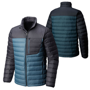 Veste matelassée à capuche pour homme, best-seller, haute qualité, logo personnalisé, vêtements d'hiver avec fermeture éclair intégrale, coupe-vent, respirante, écologique - Product Image 1