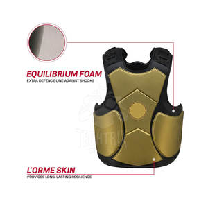 Protector de Pecho de Cuero Ligero de Alta Calidad para Adultos, Superventas al por Mayor, Protección Completa del Pecho, Hecho en Pakistán, Boxeo - Product Image 4