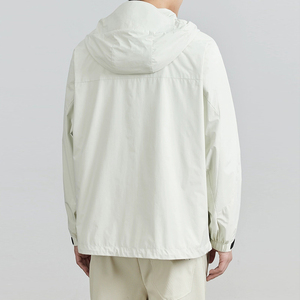 Veste coupe-vent en nylon légère imperméable personnalisée pour le sport et la salle de sport pour hommes - Product Image 6