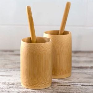 เทรนด์ร้อน2023เป็นมิตรกับสิ่งแวดล้อมไม้ไผ่/หญ้าฟางธรรมชาตินำมาใช้ใหม่ทิ้ง100% ย่อยสลายได้เครื่องดื่มน้ำชากาแฟ - Product Image 5