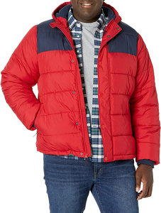 Nueva moda de calidad superior, venta al por mayor, ropa de invierno, chaqueta cálida para hombre, Abrigo acolchado, chaqueta acolchada con capucha para hombre - Product Image 3