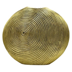 Vase végétal doré et vase à fleurs design idéal pour la décoration intérieure personnalisé fait à la main meilleur décor intérieur et design fait main - Product Image 2