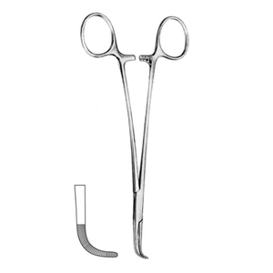 คีมจับเส้นเลือดคุณภาพสูง ทำจากสแตนเลส เครื่องมือผ่าตัด ยอดขายดี คีมฮาลส์ต์ โมสกิโต้ 12.5 ซม. แบบตรงและแบบโค้ง - Product Image 3