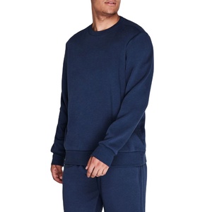 Sudadera de Jersey para hombre Classic Fit Warm Fleece Diseño de cuello redondo Impresión de logotipo personalizado disponible - Product Image 3