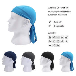 Bandana personnalisé de style ethnique, motif géométrique de dessin animé, écharpe en satin de soie, bandana d'été avec logo - Product Image 5