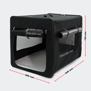 Bolsa de Transporte Portátil para Mascotas, Bolsa de Viaje para Perros Pequeños y Medianos, Gatos, Uso en Interiores y Exteriores, Jaula Plegable para Perros Pequeños con Colchón - Product Image 3