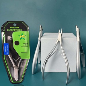 คีมตัดหนังสเตนเลสสตีลคุณภาพสูงเครื่องมือทำเล็บเสริมสวยนิ้วเท้าจากเยอรมนี - Product Image 3