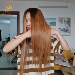 คุณภาพผม Ombre วิกผมสีบลอนด์เวียดนามต่อผมมนุษย์ราคาขายส่ง - Product Image 3