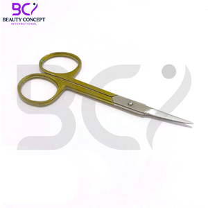 Ciseaux à cuticules à bords incurvés super pointus en acier inoxydable manucure pédicure outils dissolvant de peau morte ciseaux à ongles à cuticules - Product Image 5