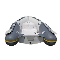 Bateau pneumatique rigide pliable de sport en fibre de verre de haute qualité 2023
