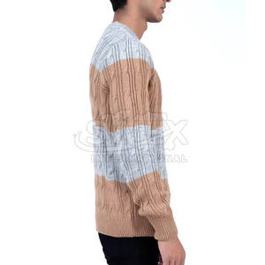 Nouveaux modèles de pulls pour hommes à manches longues, pulls pour hommes, style tendance, pulls en coton pour hommes en vente - Product Image 3