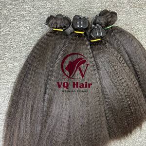 Extensions de cheveux humains bruts Remy vietnamiens droits crépus à double tirage Ensemble de vendeurs de cheveux vierges - Product Image 5