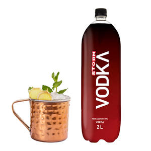 วอดก้าใสยี่ห้ออัตติวา อิแอน ซูการ์เคน ราคาประหยัด บรรจุขวดพลาสติก 2 ลิตร แอลกอฮอล์ 40% พร้อมผสมค็อกเทลไคปีรินญ่า รสกล้วย - Product Image 2