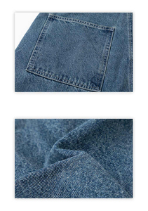 New Trendy Fashionable Custom <b>Jeans</b> Blue Summer <b>Men</b> Denim Shorts Baggy Unisex Shorts Plus Size <b>Men's</b> <b>Jeans</b> With Pockets - Product Image 6