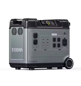 Industrial Grade Portable <b>Power</b> <b>Station</b> Solar Generator Emergency Camping 5100wh <b>Power</b> <b>Station</b> with Solar Panel <b>Charging</b> - Product Image 1