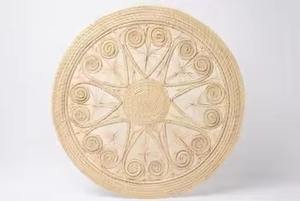 Posavasos de Ratán Hechos a Mano con Diseño Moderno y Acabado Natural, Perfectos para el Hogar, Cocina, Hotel, Posavasos de Nogal - Product Image 3