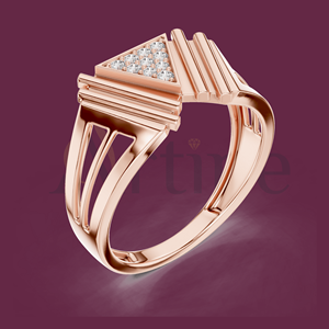 Bague saphir 10K Design halo unique - Product Image 1