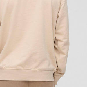 In Different Design Cotton <b>Fleece</b> Plain Color <b>Sweatshirts</b> New Arrival Best Selling Men <b>Sweatshirts</b> - Product Image 3