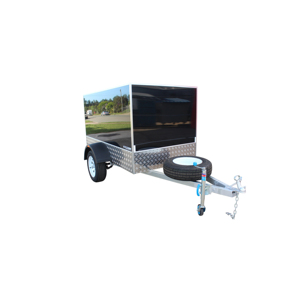 Remolque de transporte de equipaje de alta resistencia para autos, SUV, motocicletas, almacenamiento seguro para viajes de larga distancia - Product Image 3