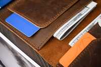 YWCE vente en gros de luxe blocage RFID en cuir véritable étiquette de bagage ensemble personnalisé couverture de passeport voyage portefeuille étiquette d'identification personnalisée