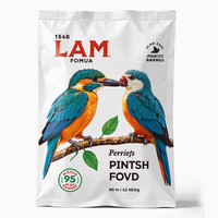 Pochette d'alimentation pour perroquet Pigeon de haute qualité au design personnalisé en gros Sac d'emballage alimentaire pour perroquet Ziplock Sacs de nourriture pour oiseaux de conservation