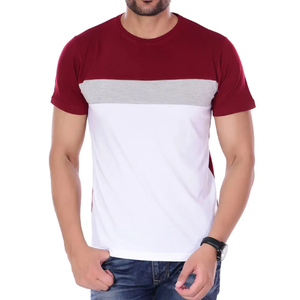 T-shirt en coton tendance pour hommes, streetwear, décontracté, manches courtes, coupe ample, à porter tous les jours, été, confortable, mode, OEM ODM - Product Image 1