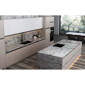 Grande dalle de marbre Avalanche Unionstone - Design moderne, durable et imperméable pour application murale - Product Image 4