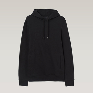 เสื้อฮู้ดแขนยาวผ้าฝ้าย100% 2สีแบบสวมหัวสำหรับผู้ชาย OEM - Product Image 2